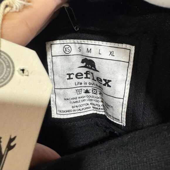 Nwts Reflex Life Is Out There  Sweatshirt Size Extra Small Black Womens More Ble - Picture 7 of 7
